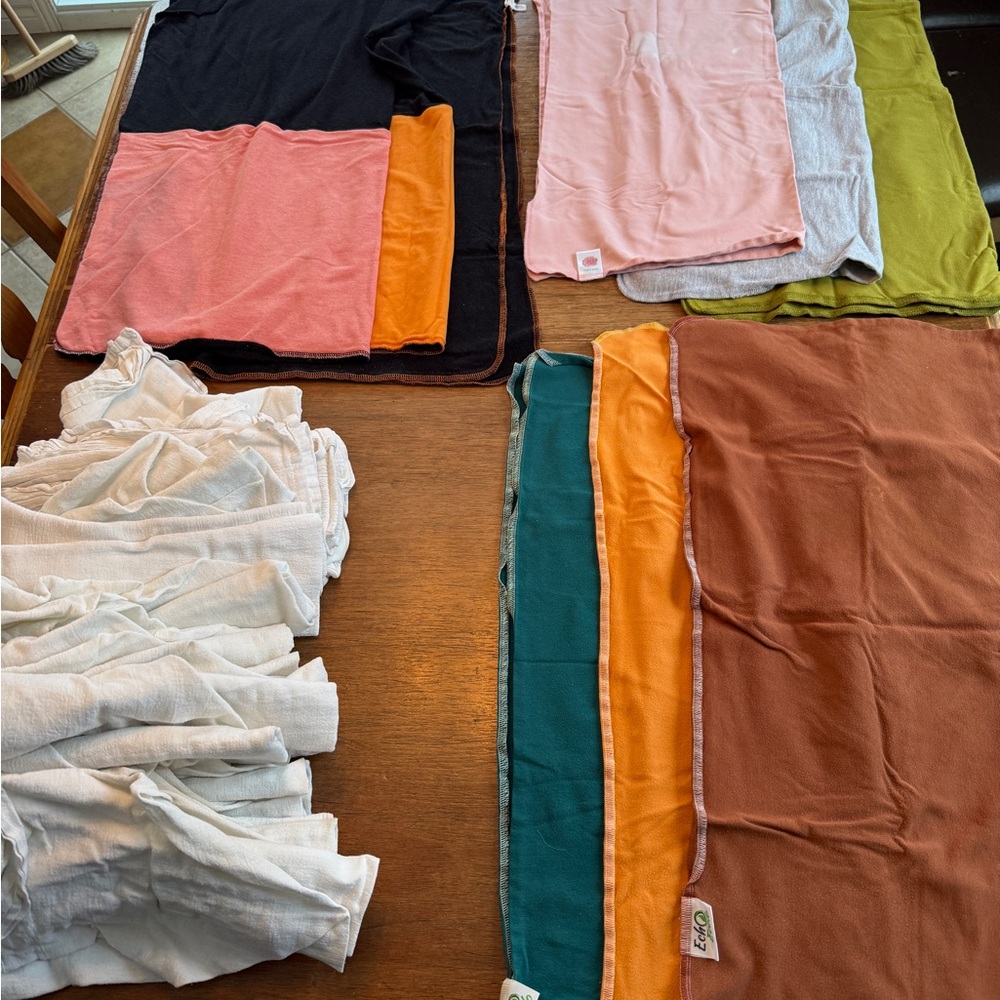 Flat  cloth diapers